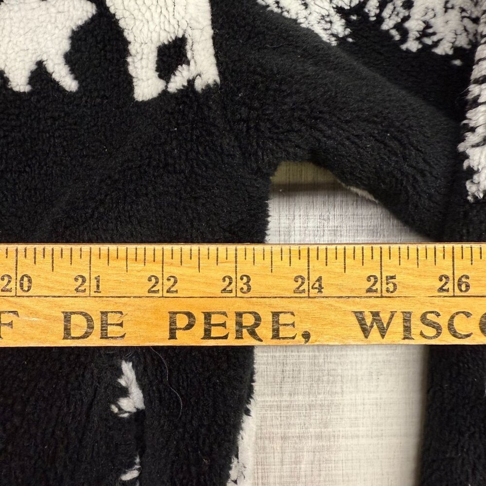 ✅Womens VTG Denali Sherpa Fleece Reversible Jacket Full Zip Polar Bear/Pine tree - Picture 6 of 12